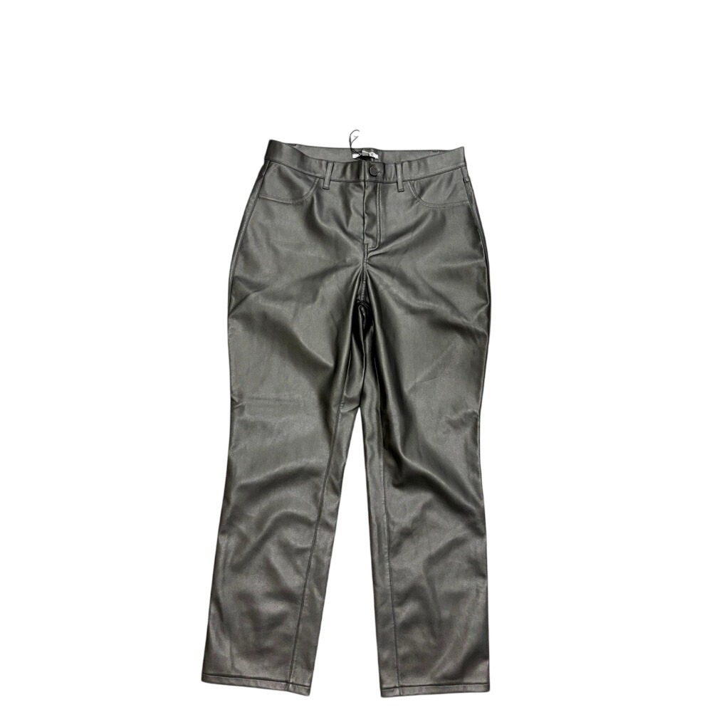 NWT NIC AND ZOE Bronze Metallic Straight Leg Pants Style W241BZE Size 30